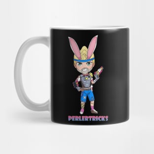 PerlerTricks chibi tina cosplay logo Mug